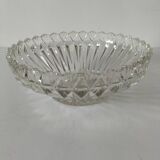 Coupe vintage en verre pressé – éclat et caractère