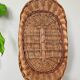 Wicker rattan log basket from the 1970s/80s