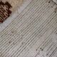 Vintage Moroccan carpet Berber rug style 2.3' x 4.7' (71cm x 145cm) 1970s, 1C758