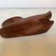 Wooden ashtray empty pocket ring sizer