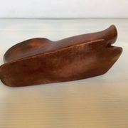 Baguier vide poche cendrier pied en bois