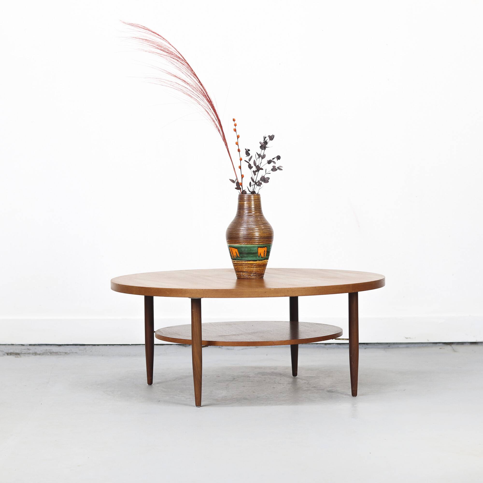 Table basse vintage en teck
