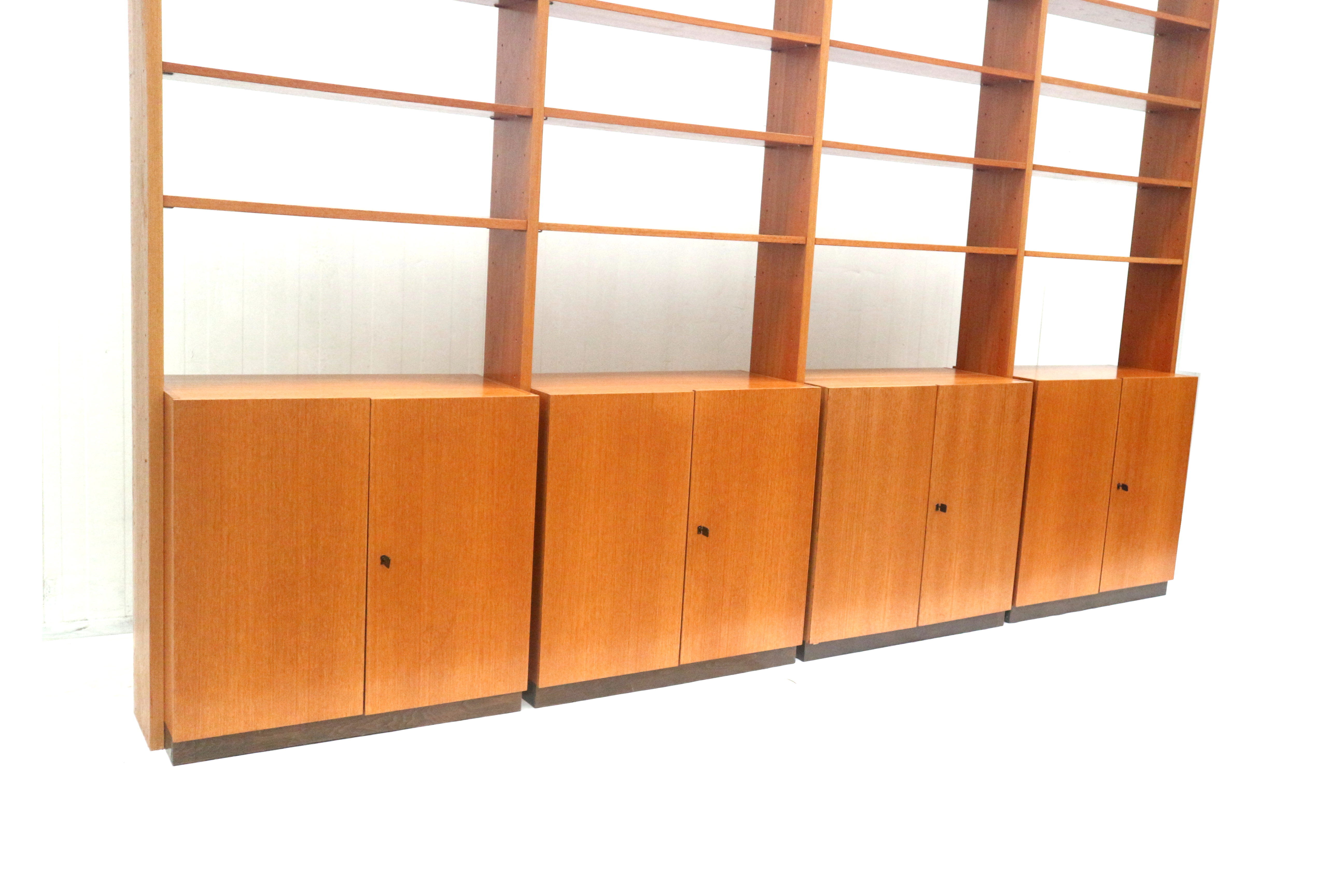 Large freestanding wall system from Musterring made in the 1960