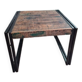 Industrial coffee table