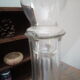 Vintage decanter to decant with thermometer cap