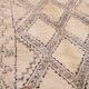 Vintage Beni Ourain rug Handmade 190 x 267 cm - Moroccan Berber Wool Rug