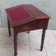 19th-century walnut writing desk