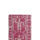 Vintage Turkish rug from Oushak, hand-woven 87x302 cm