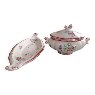 Limoges porcelain soup tureen