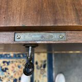 Ladderax, scandinavian desk bookcase in teak and black iron