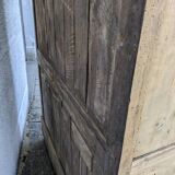 Natural wood cabinet