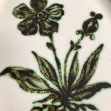 Gien oval dish Herbiers series