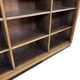 Art Deco XL Wall Cabinet Bookcase 1930s Oak Open Cabinet The Netherlands