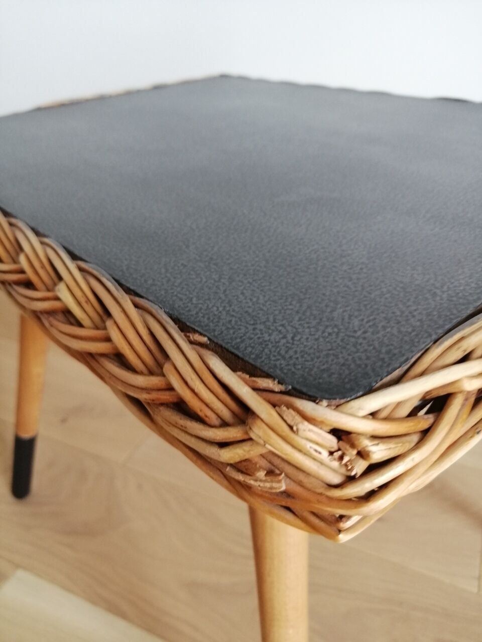 Rattan coffee table