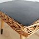 Rattan coffee table