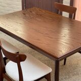 Teak dining table