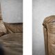 Vintage Mid-Century German Modern Leather Lounge Swivel Chair, 1960s