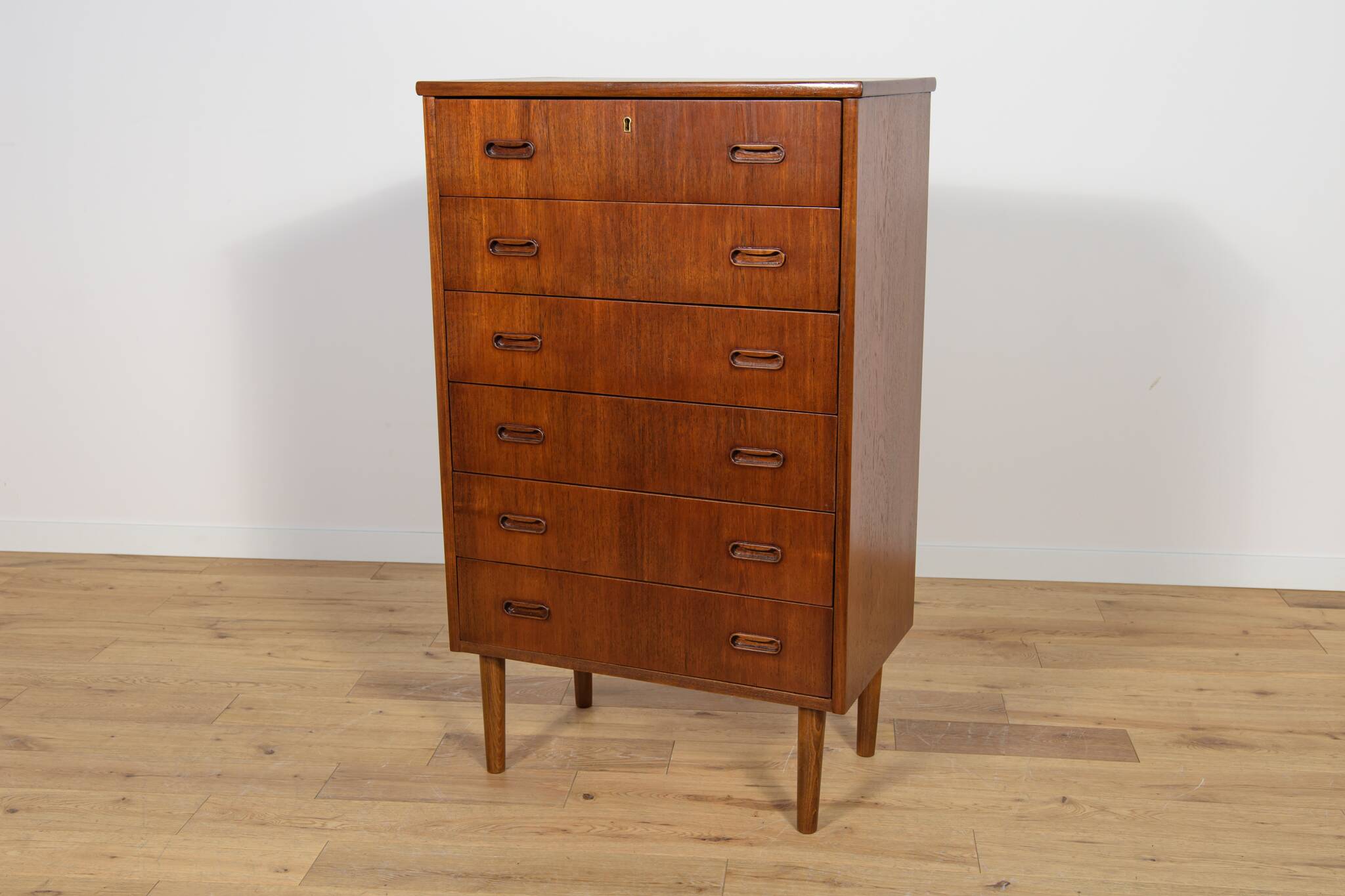Commode en teck du milieu du siècle, Danemark, années 1960