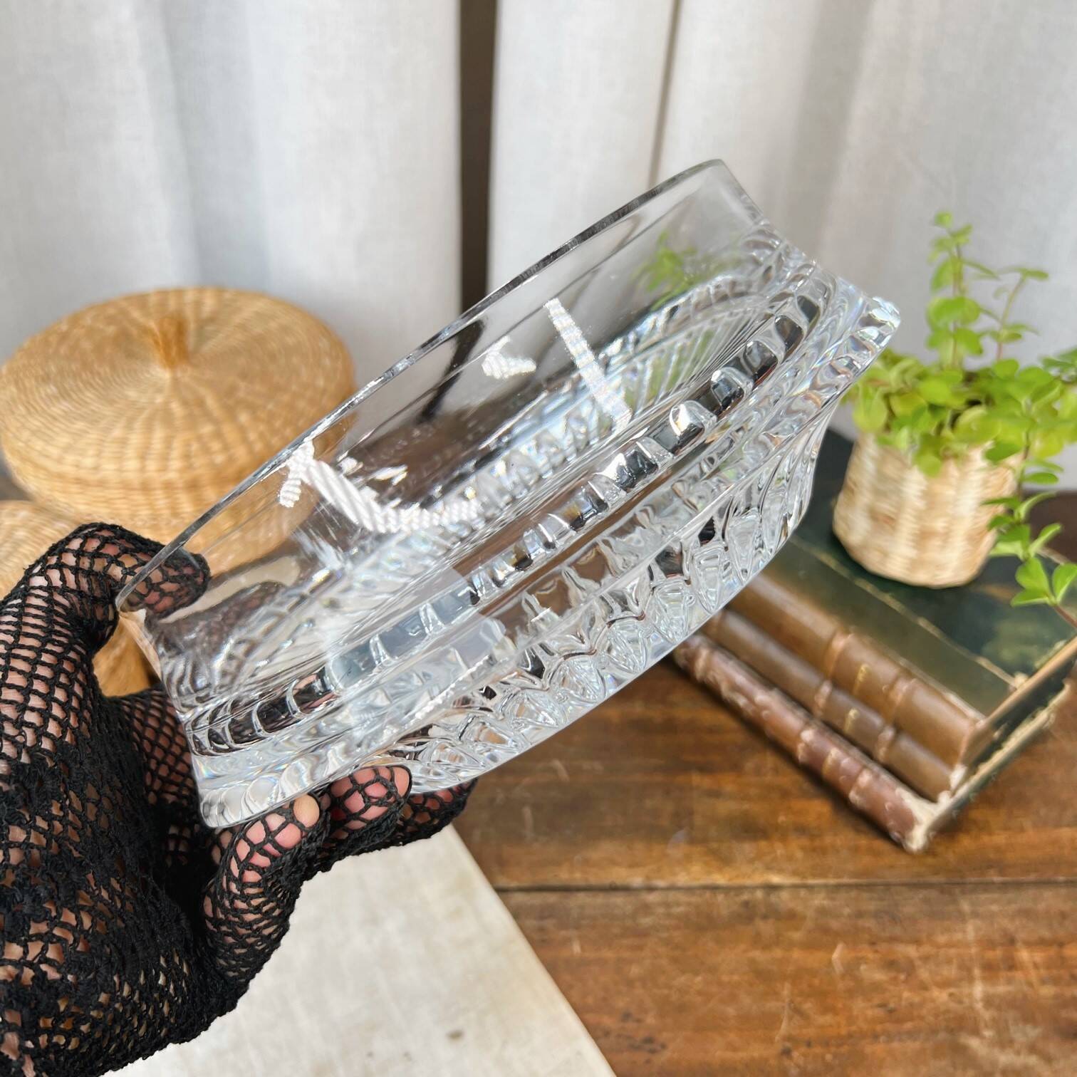 Large Nachtmann “Europa” crystal bowl
