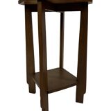 Art Deco plant table side table Oak 1950s