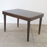 Fully renovated walnut folding dining table by Setona, 1950s