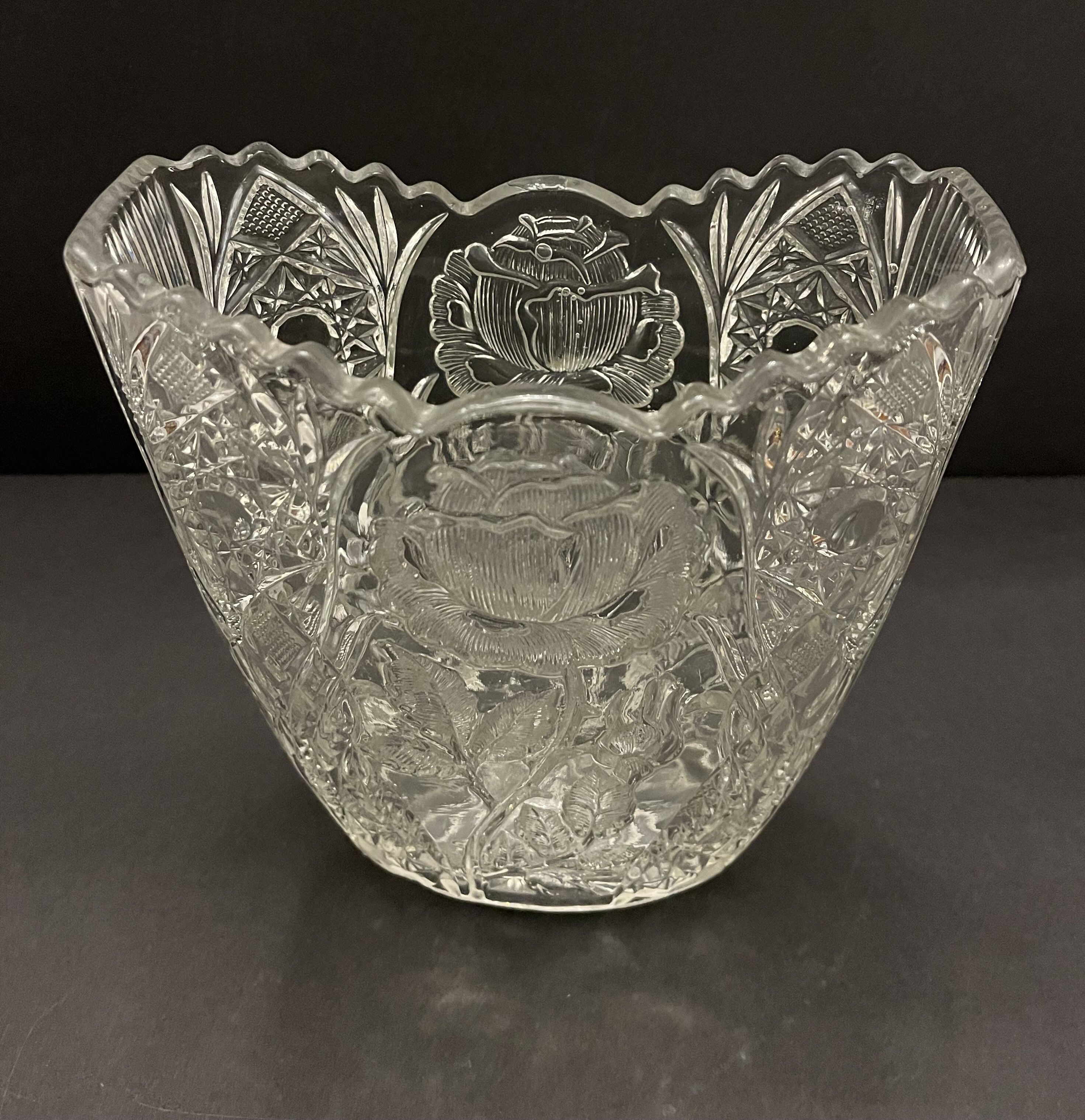 Art Deco glass vase