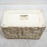 side table in travertine