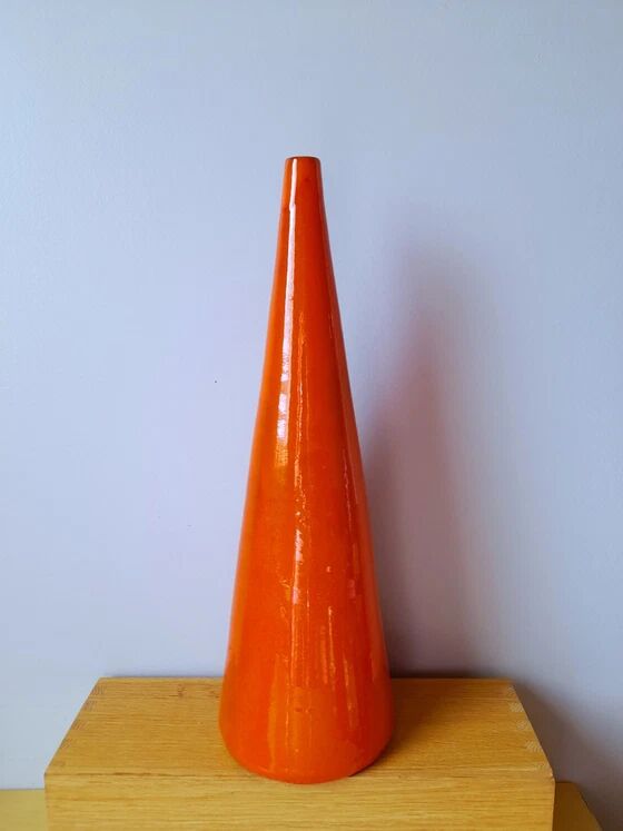 Scandinavian Ceramic Soliflore Vase, 1960