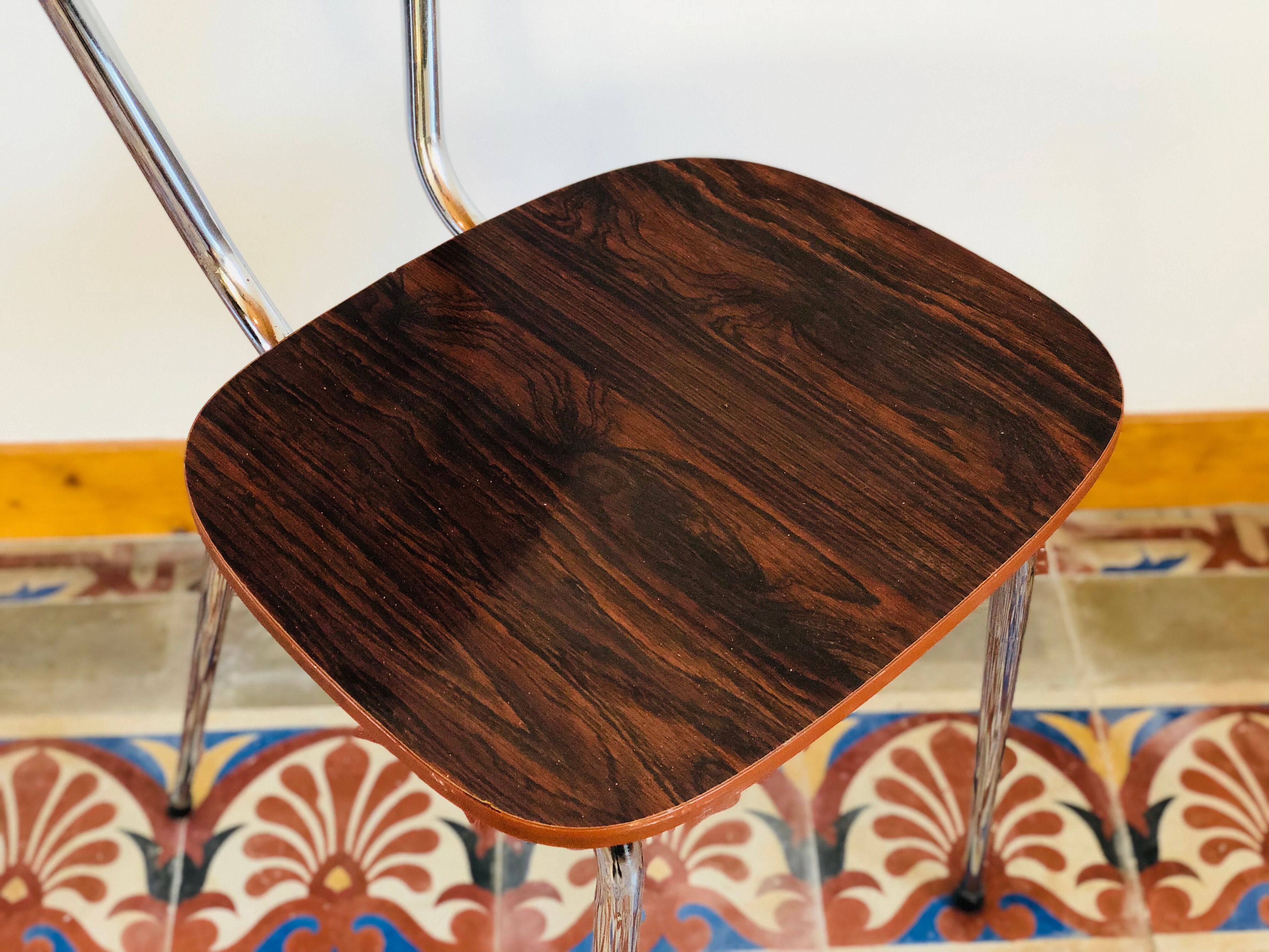 Formica 1960 rosewood Chair