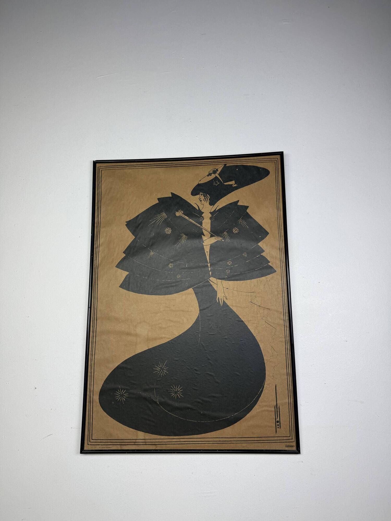 Vintage poster Aubrey Beardsley Salomé Art Nouveau