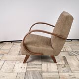 H 410 Armchair designed by Jindrich Halabala, 1940s, Czechoslovakia
