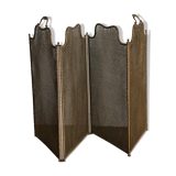 Brass firewall, chimney accessory