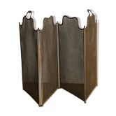 Brass firewall, chimney accessory