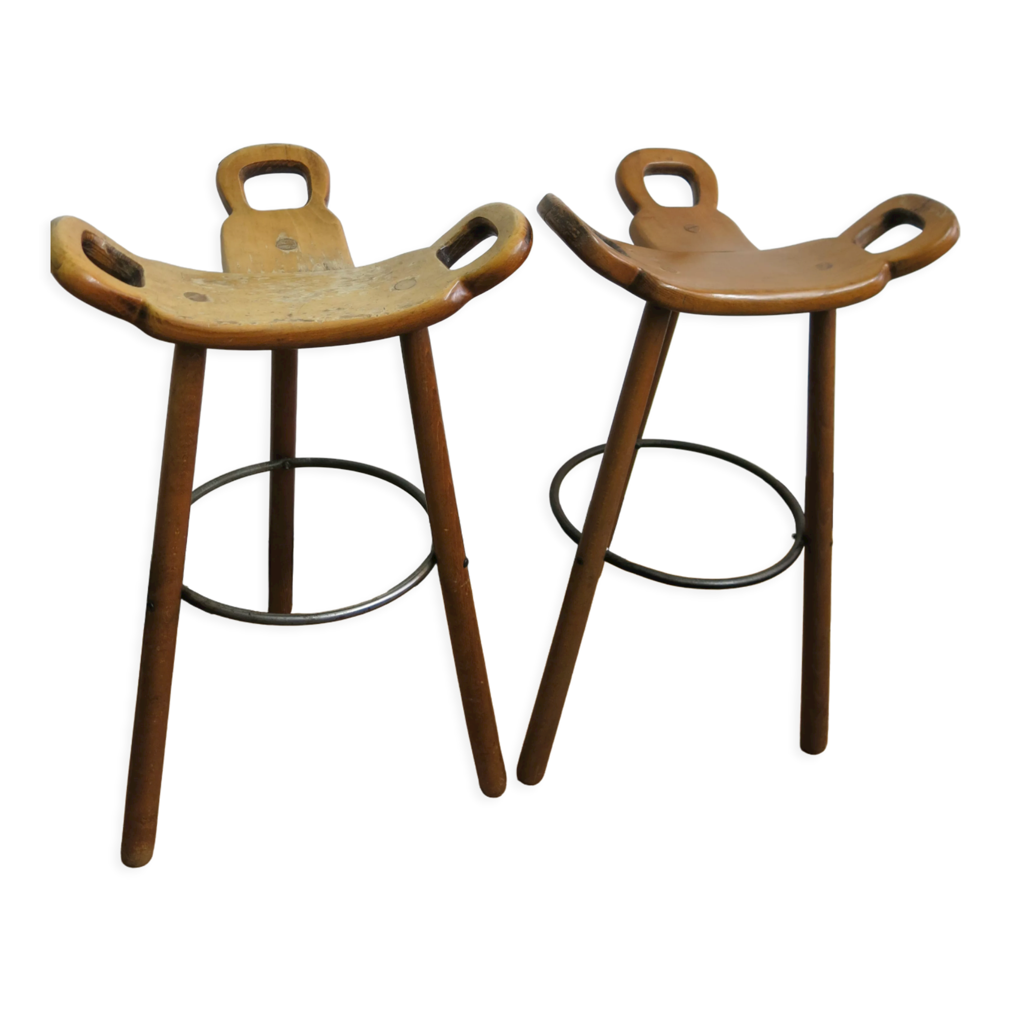 Duo de tabourets de bar 'Marbella'