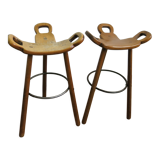 Duo de tabourets de bar 'Marbella'