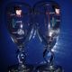 Set of two glasses for irish coffee