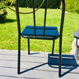 Industrial metal chair