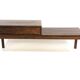 Scandinavian bench in rosewood, Glas & Trä, Hovmantorp, Sweden, 1960