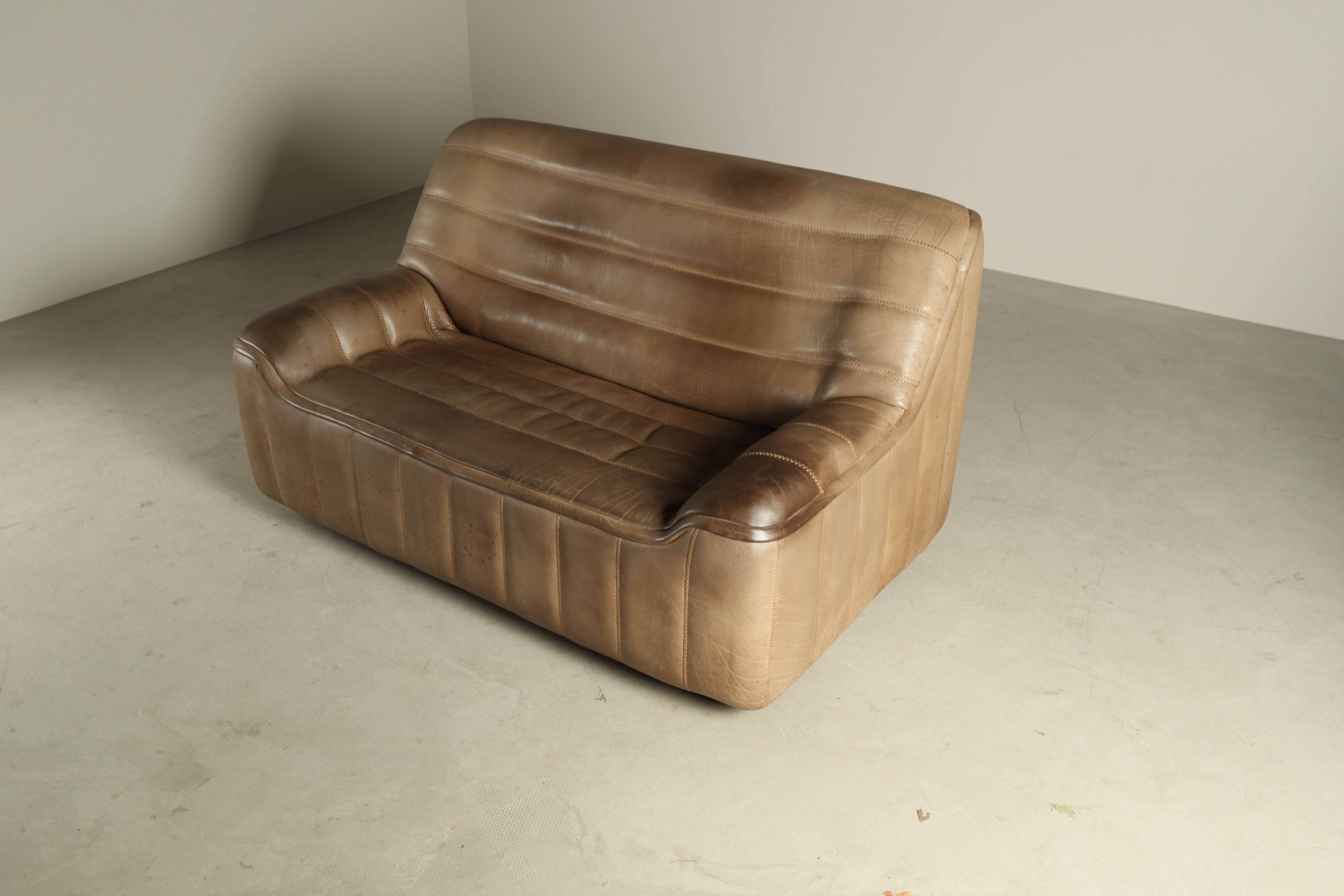 De Sede DS-84 two-seater sofa, Switzerland, 1970s