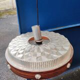 Chandelier suspension plexiglass space age vintage