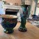 Cache pot barbotine grenouilles