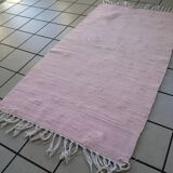 Tapis Kilim Vintage Indien en Coton (80cm x 131cm), Années 1980