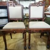 Paire de chaises Gabriel Viardot