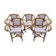 Lot de 5 fauteuils de bistrot