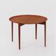 ROUND COFFEE TABLE BY HANS OLSEN FOR VISKADALENS MÖBELINDUSTRI, 1960S | SCANDINAVIAN MODERN