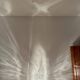 Murano Ice Glass Table Lamp by Salviati