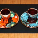 Two Vallauris egg cups.