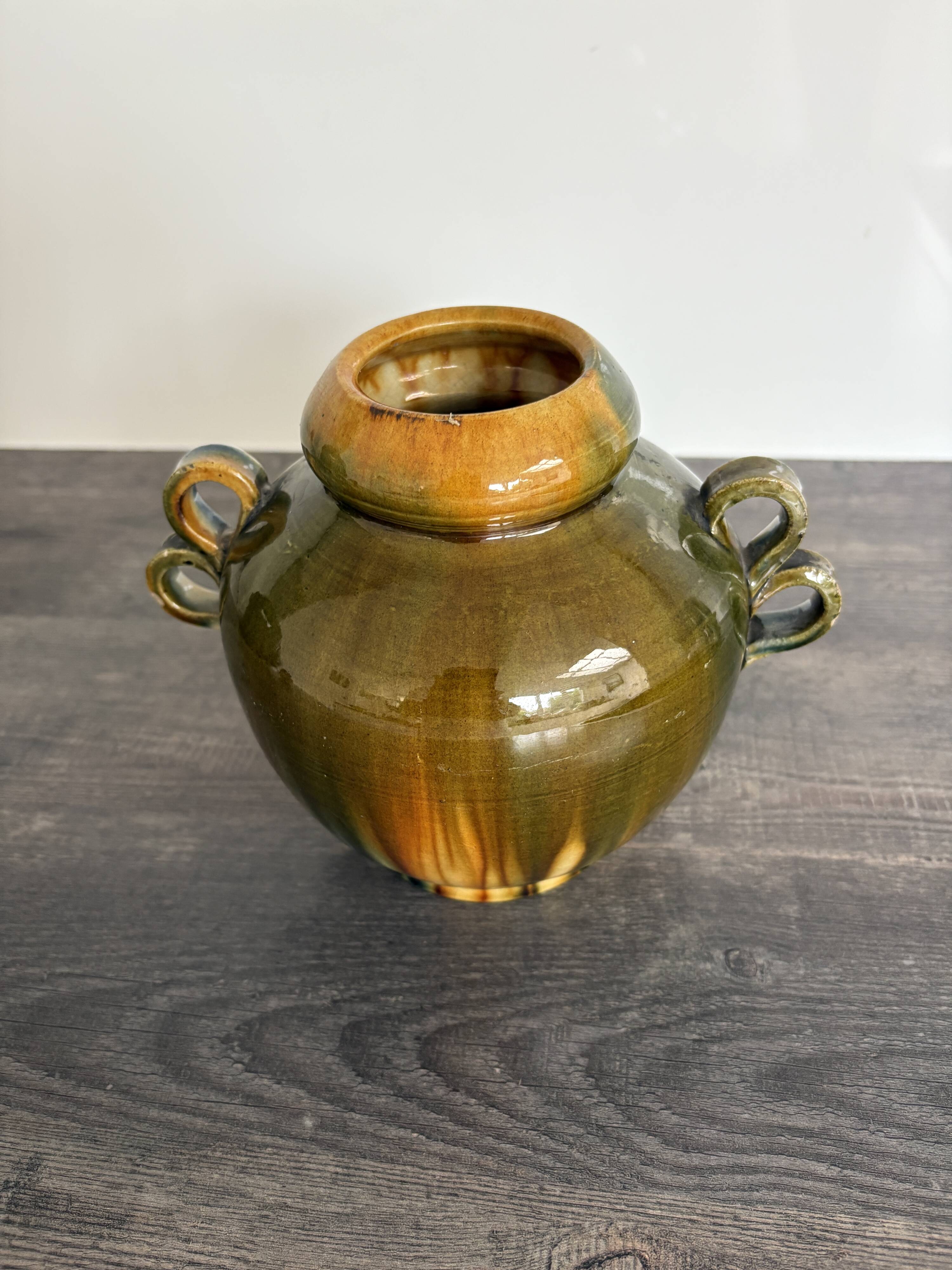 Vase signed FPP Vallauris France – Calvas Blanchon