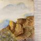Vintage seaside watercolor