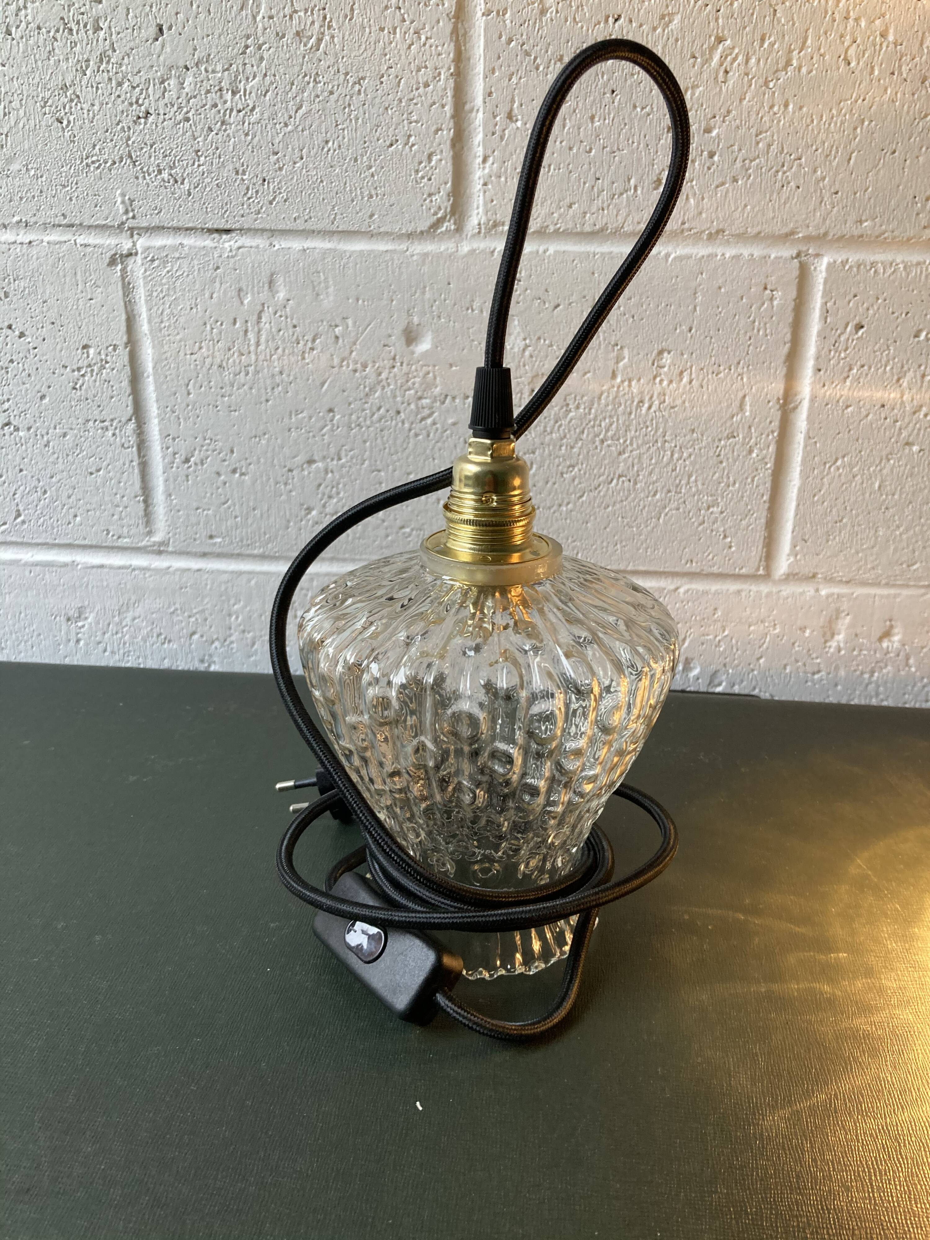 Pair of walking lamps
